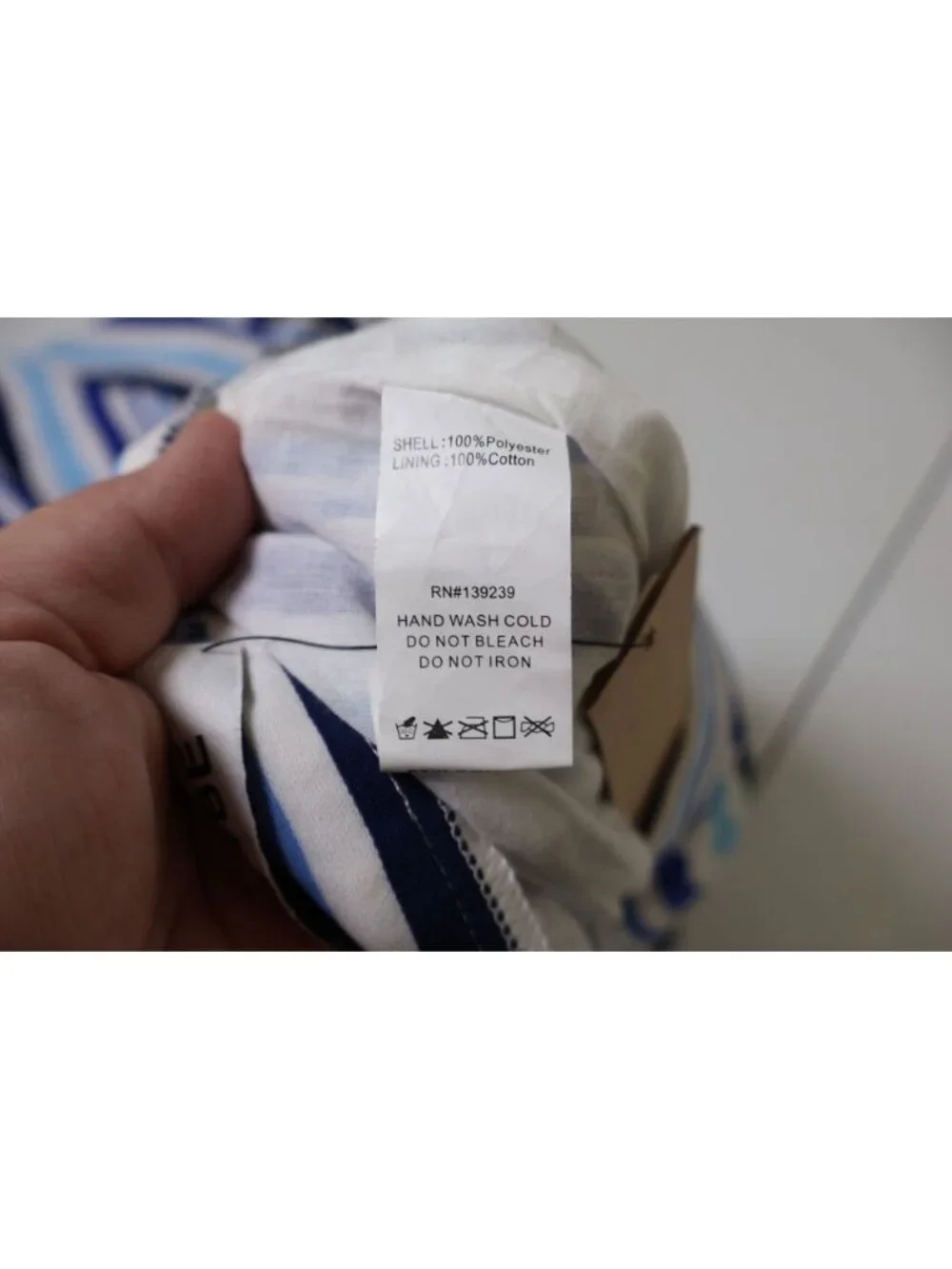 Do+Be Blue White Stripe Wide Leg Crop Pants NWT Nordstrom Size M